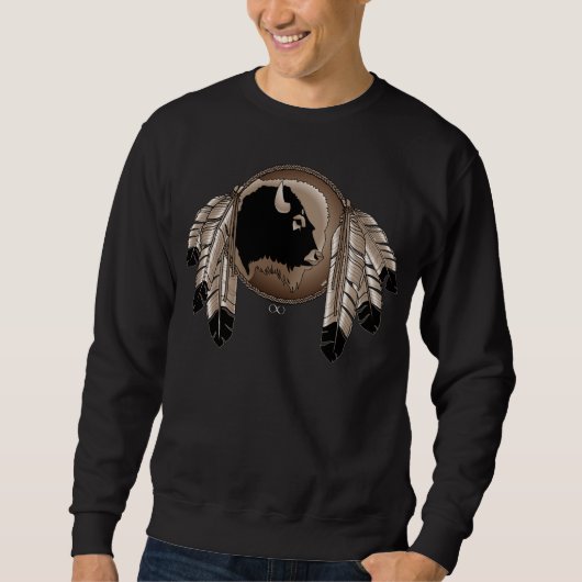 Sweatshirt d'art autochtone Esprit tribal Chemises (Devant)