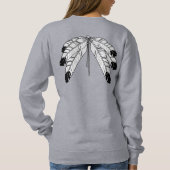 Sweatshirt d'art autochtone Esprit tribal Chemises (Dos)