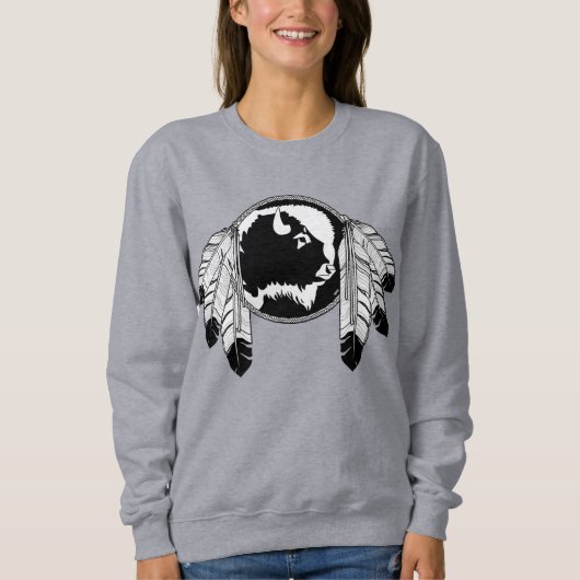 Sweatshirt d'art autochtone Esprit tribal Chemises (Devant)