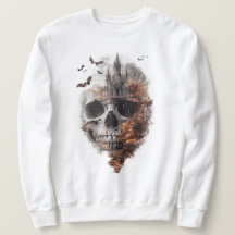 Sweatshirt d'art crânien Abstrait
