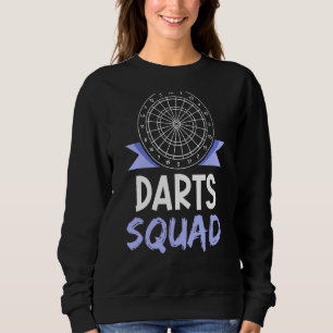 Sweatshirt Dart Joueur du jeu de fléchettes