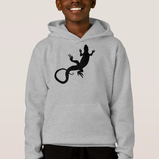 Sweatshirt d'art Sweat - shirt à capuche de Lizard (Devant)