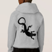 Sweatshirt d'art Sweat - shirt à capuche de Lizard (Dos)