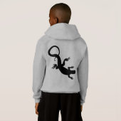 Sweatshirt d'art Sweat - shirt à capuche de Lizard (Dos entier)
