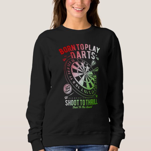 Sweatshirt Dart Weekend Darts Dragon Darts Player (Devant)