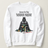 Sweatshirt Darth Vader Knitting (Design devant)