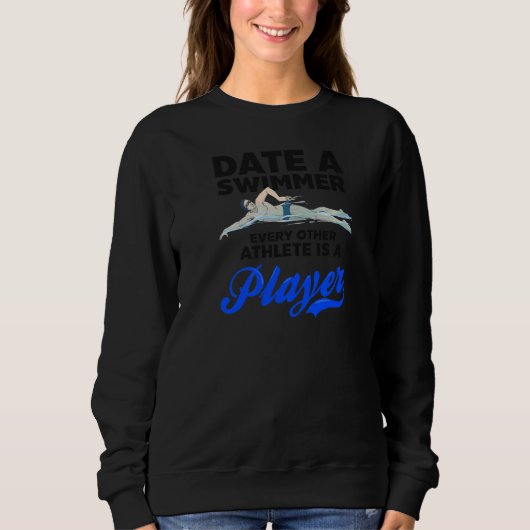 Sweatshirt Date Un Athlète Nautique (Devant)