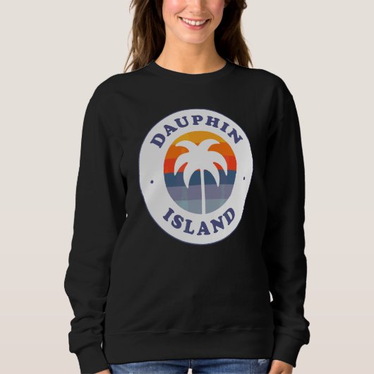 Sweatshirt Dauphin Island Beach Alabama Al Gulf Coast Souveni (Devant)