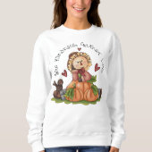 Sweatshirt d'automne personnalisée pour femmes (Devant)