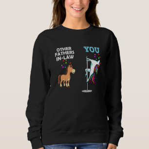 Sweatshirt D'Autres Pères Dans Le Cheval De Loi Et Vous Unico