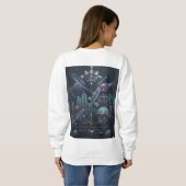 Sweatshirt Davao : Ville du futur (Dos entier)