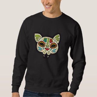 Sweatshirt Day Of The Dead Dia De Los Muertos Cat