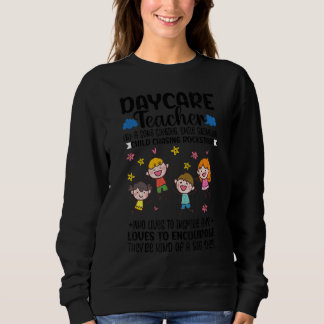 Sweatshirt Daycare Teacher Definition  Childcare  Graphic