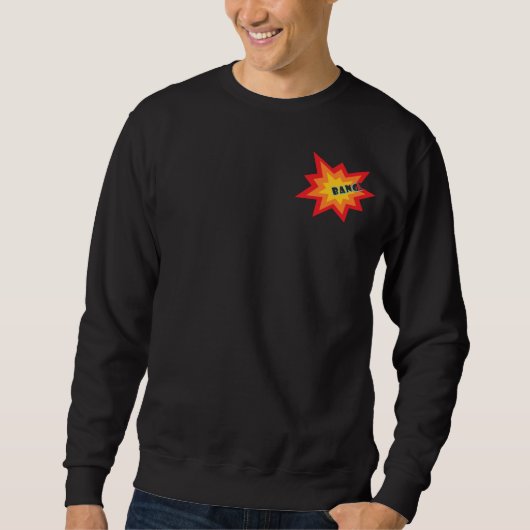 Sweatshirt de bande dessinée (Devant)