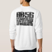 Sweatshirt de basculement de Battleship Washington (Dos)