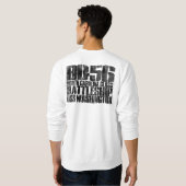 Sweatshirt de basculement de Battleship Washington (Dos entier)