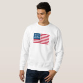 Sweatshirt de base américain fier (Devant entier)
