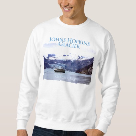 Sweatshirt de base de glacier de Johns Hopkins (Devant)