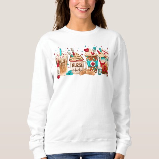 Sweatshirt de base des femmes (Devant)