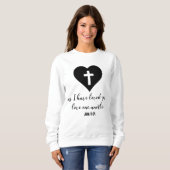 Sweatshirt de base des femmes (Devant entier)