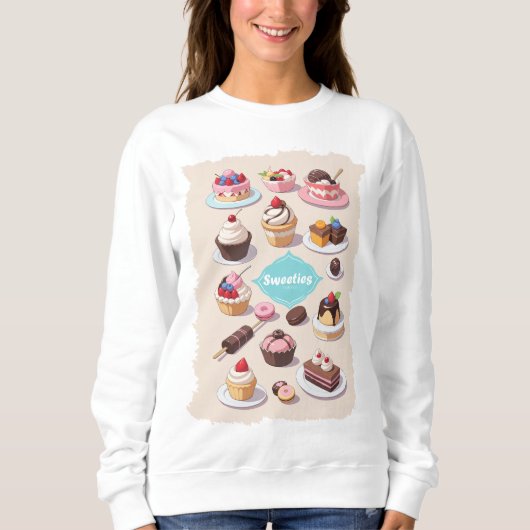 Sweatshirt de base des femmes (Devant)