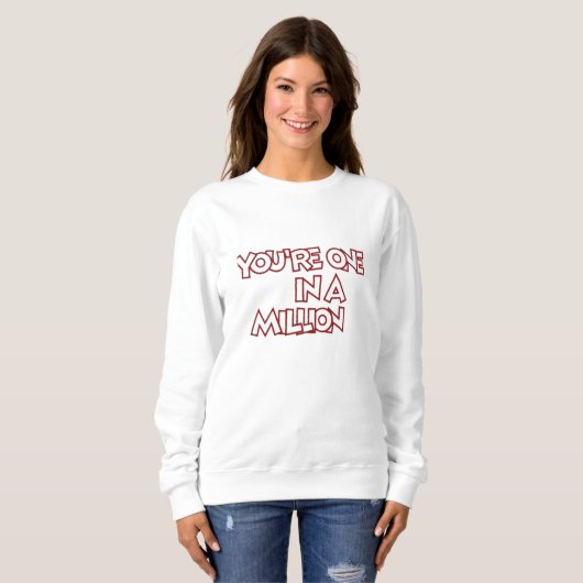 Sweatshirt de base des femmes (Devant entier)
