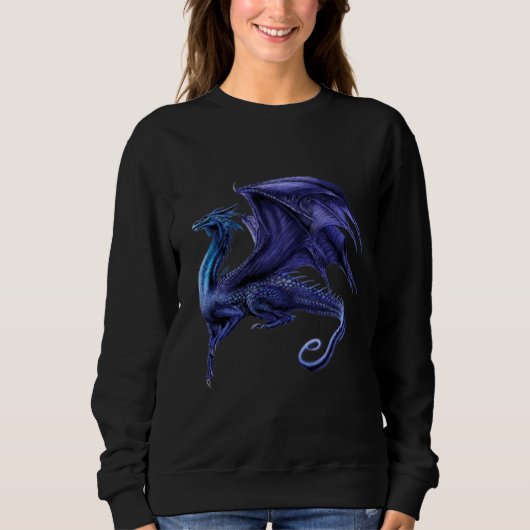 Sweatshirt de base des femmes BLUE DRAGON (Devant)