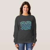 Sweatshirt de base des femmes de Blue Waves (Devant entier)