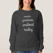 Sweatshirt de base des femmes pour la guérison émo (Devant)