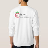 Sweatshirt de base d'hommes de logo de NYULYP (Dos)