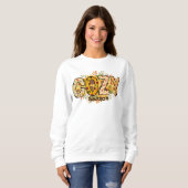 Sweatshirt de base Floral de saison confortable (Devant entier)