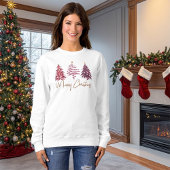 Sweatshirt de base Joyeux Noël pailleté