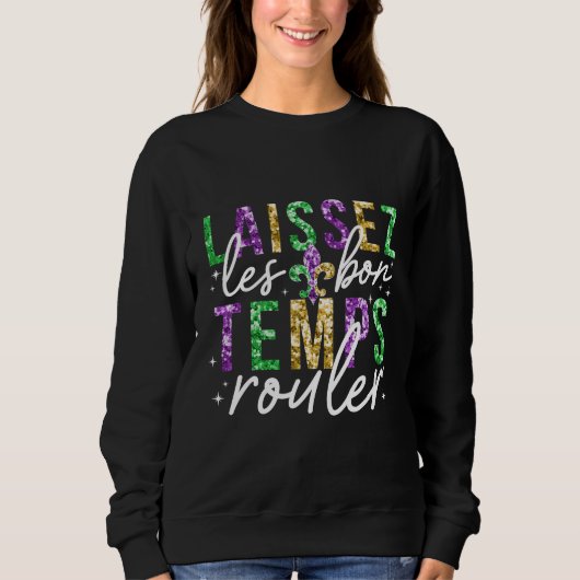 Sweatshirt de base Mardi Gras (Devant)