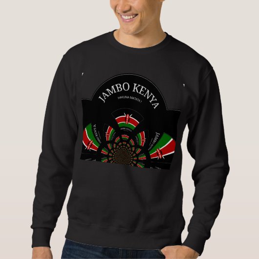 Sweatshirt de base masculin de Hakuna Matata (Devant)