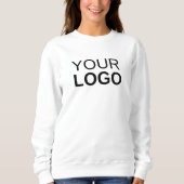 Sweatshirt de base pour femmes - Blanc (Devant)