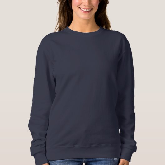 Sweatshirt de base pour femmes MARINE BLUE do-it-y (Devant)