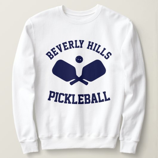 Sweatshirt de basket-ball de Beverly Hills (Design devant)