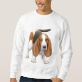 Sweatshirt de Basset Hound (Devant)