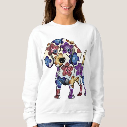 Sweatshirt de beagle (Devant)