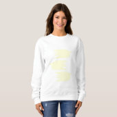 Sweatshirt de belles colombes peignant de l'art (Devant entier)