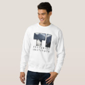 Sweatshirt de blanc d'institut de tellurure (Devant entier)