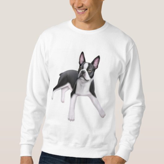 Sweatshirt de Boston Terrier (Devant)