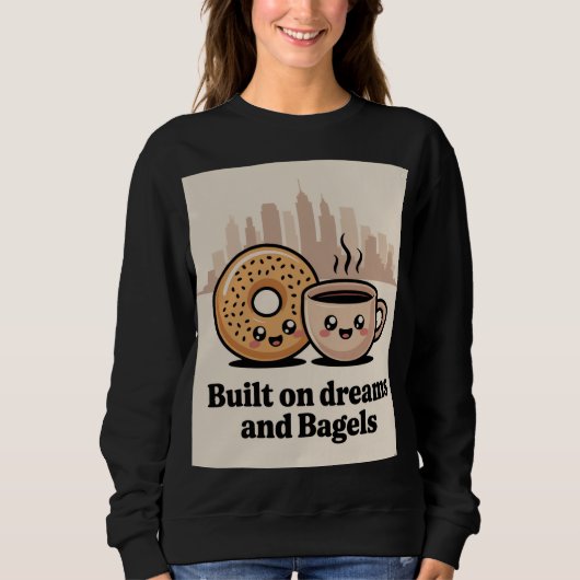 Sweatshirt De Brooklyn avec amour (Devant)