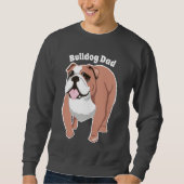 Sweatshirt de Bulldog Dad (Devant)