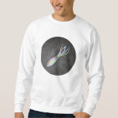 Sweatshirt de calmar d'arc-en-ciel (Devant)