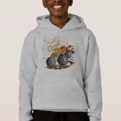 Sweatshirt de camion monstre/chemise/Sweatshirt à  (Devant)