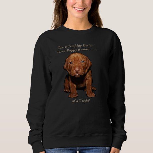 Sweatshirt de chiot de Vizsla (Devant)