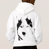 Sweatshirt de chiot Sweat - shirt à capuche de Hus (Dos)