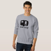 Sweatshirt de corgi de Boler (Devant entier)