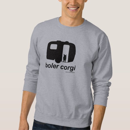 Sweatshirt de corgi de Boler (Devant)